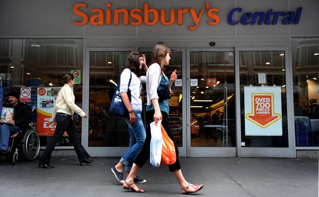 Sainsbury's Sales Up