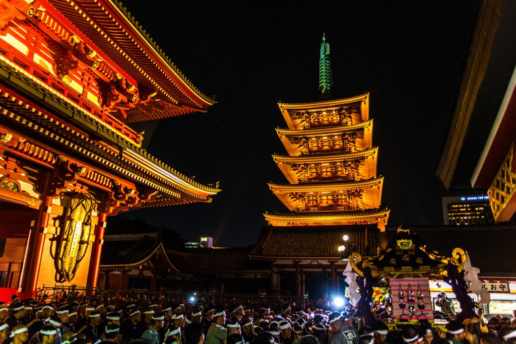 Senso ji Temple. Foto: Yoshikazu Takada