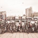 O caos organizado das bikes