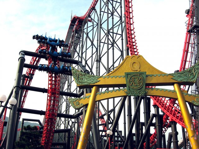 Fugi-Q- Highland. Parques de Diversão no Japão