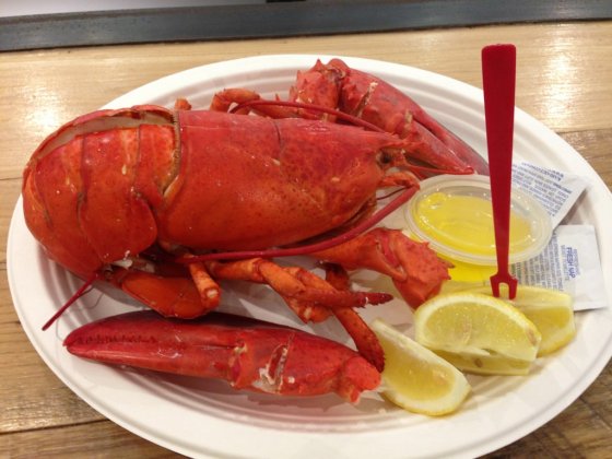 Chelsea Market - Lagosta no Lobster Place