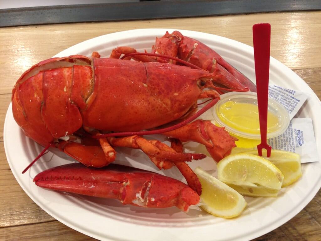 Chelsea Market - Lagosta no Lobster Place