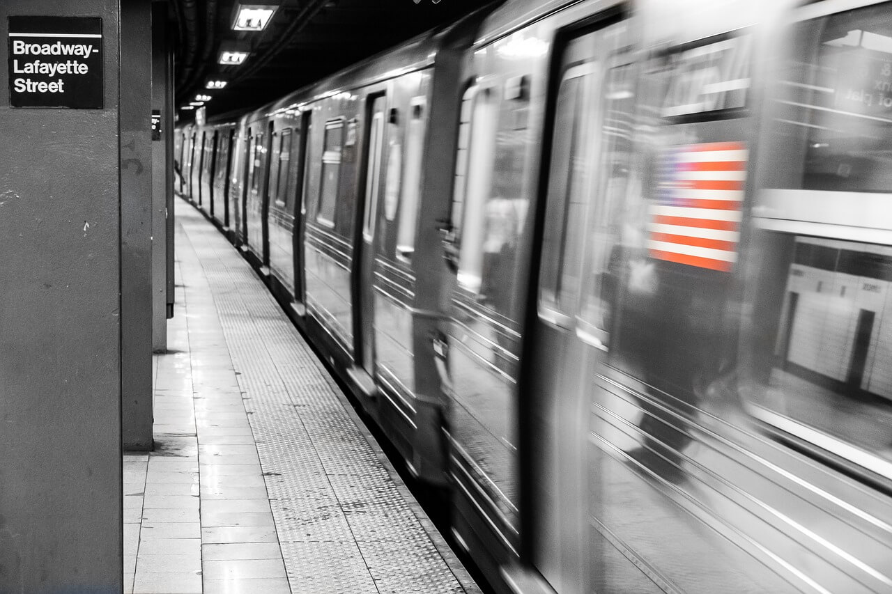 Transporte em New York, explicamos para você como funciona. Metrô Estação Nova York.