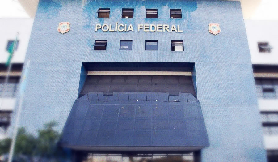 Fachada de um dos prédios da Polícia Federal