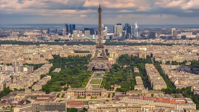 Passeios Paris, visão aérea da cidade de Paris