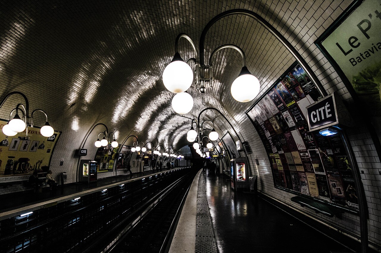 Estação de Metrô em Paris
