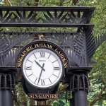 clock- Botanic Garden