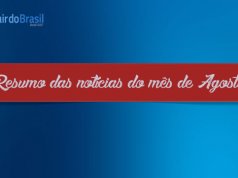 Resumo das notícias do mês de Agosto Resumo das notícias do mês de Agosto